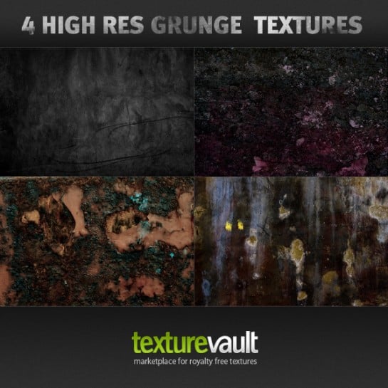 4 új grunge texture Photoshop-hoz