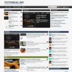 2010 - megújult a tutorial.hu kinézete és felépítése