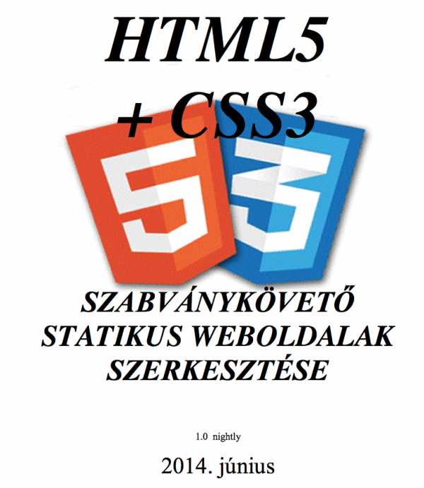 HTML5 és CSS3 - PDF könyv letöltés