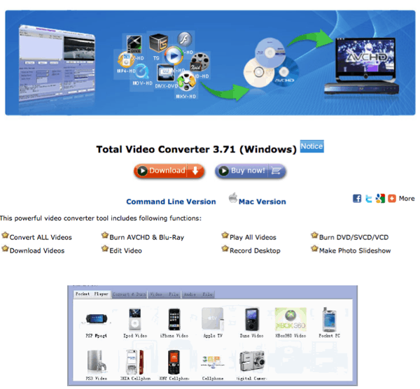 Total Video Converter windows-os program