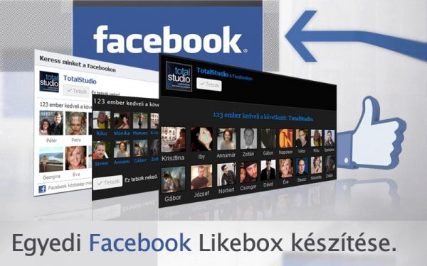 Egyedi Facebook likebox