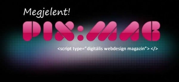 Pixmag - digitális webdesign és online trend magazin