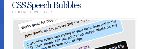 CSS alapú buborékok