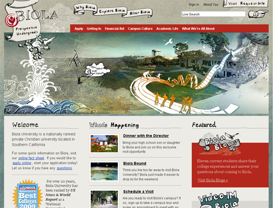 Grunge site minta http://www.biola.edu/undergrad/