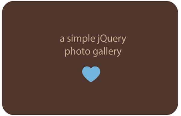 Simple jQuery Slideshow