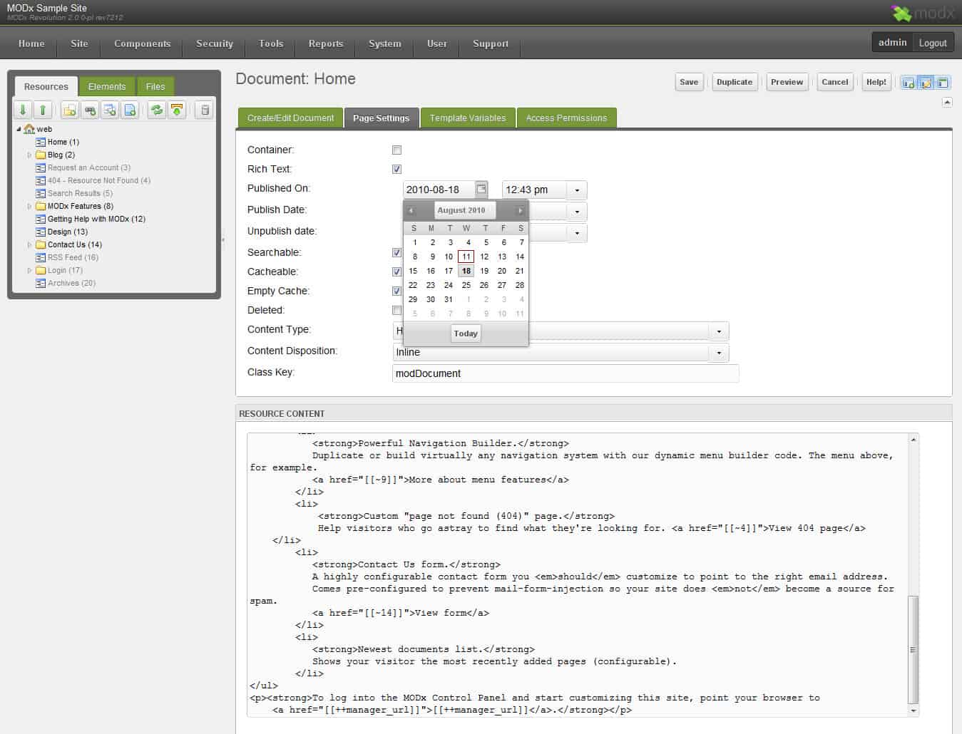 Manage - Documents