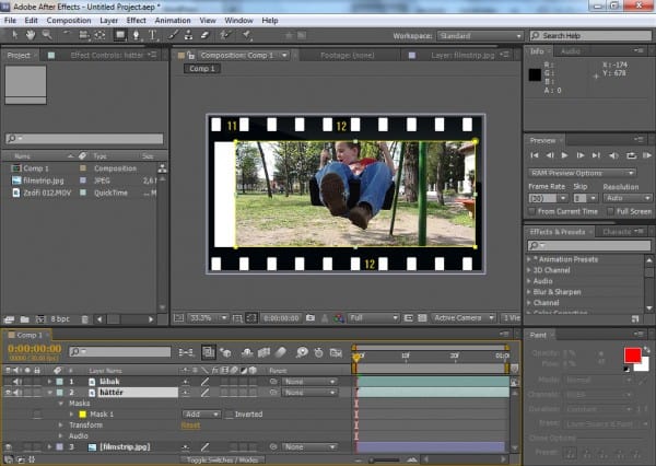 mask filmstrip