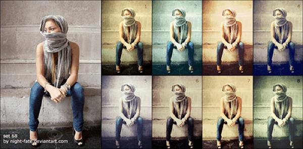 Photoshop action csomag