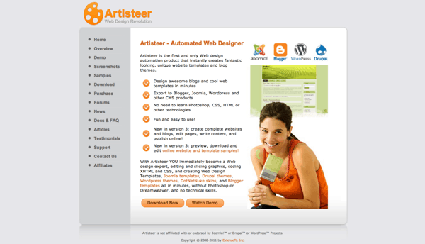 artisteer-wordpress-theme-generator-program.png Artisteer - Wordpress theme generátor program