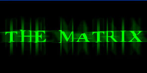 matrix text effekt