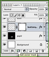 photoshop tutorial - papír kivágás 11