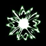 Absztrakt csillag effekt - végeredmény