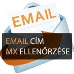 Email cím MX ellenőrzése
