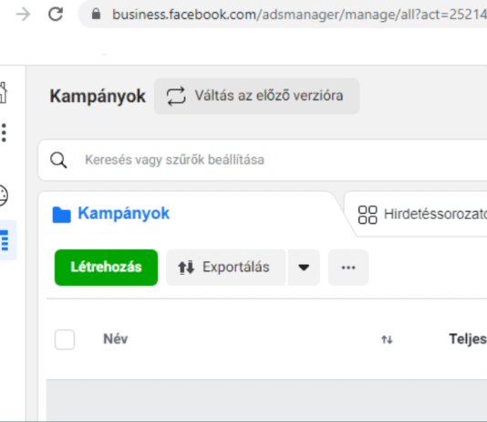 Facebook hirdetéskezelő létrehozása és beállításai Facebook hirdetéskezelő létrehozása és beállításai
