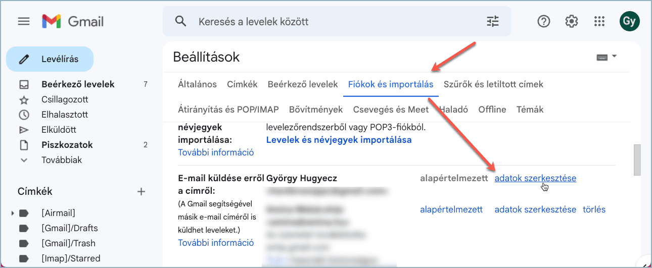 Email küldése erről a címről