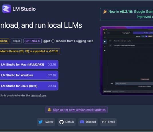 LM Studio - otthoni gépen futtatható LLM