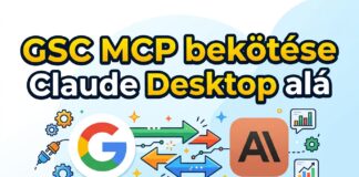 Google Search Console MCP telepítése Claude Desktophoz – lépésről lépésre